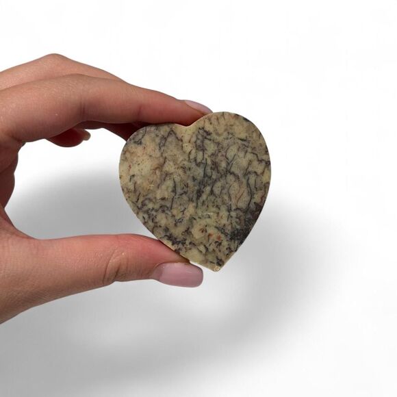 Whimsical Marble Heart Trinket Box - Petite Size, Super cute! - Picture 4 of 7